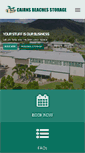 Mobile Screenshot of cairns-storage.com.au